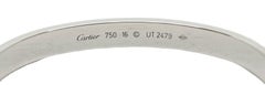 Cartier White Gold Love Bangle