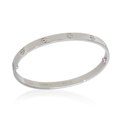 Cartier White Gold  Love Bracelet