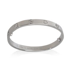 Cartier White Gold  Love Bracelet