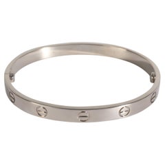 Cartier White Gold Love Bracelet