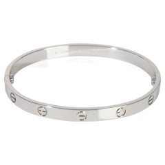 Cartier White Gold  Love Bracelet