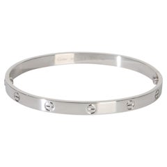 Cartier White Gold  Love Bracelet