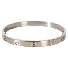 Cartier White Gold  Love Bracelet