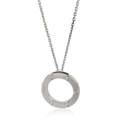 Cartier Oro Bianco  Collana Love