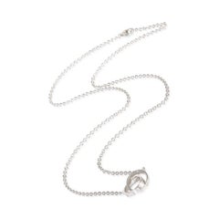 Cartier White Gold  Love Necklace