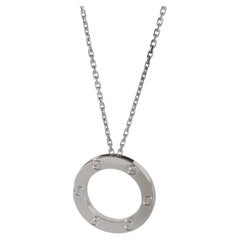 Cartier White Gold  Love Necklace