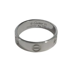 Cartier Weißgold Love Ring