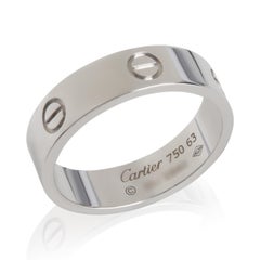 Cartier White Gold  Love Ring