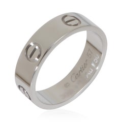 Cartier White Gold  Love Ring