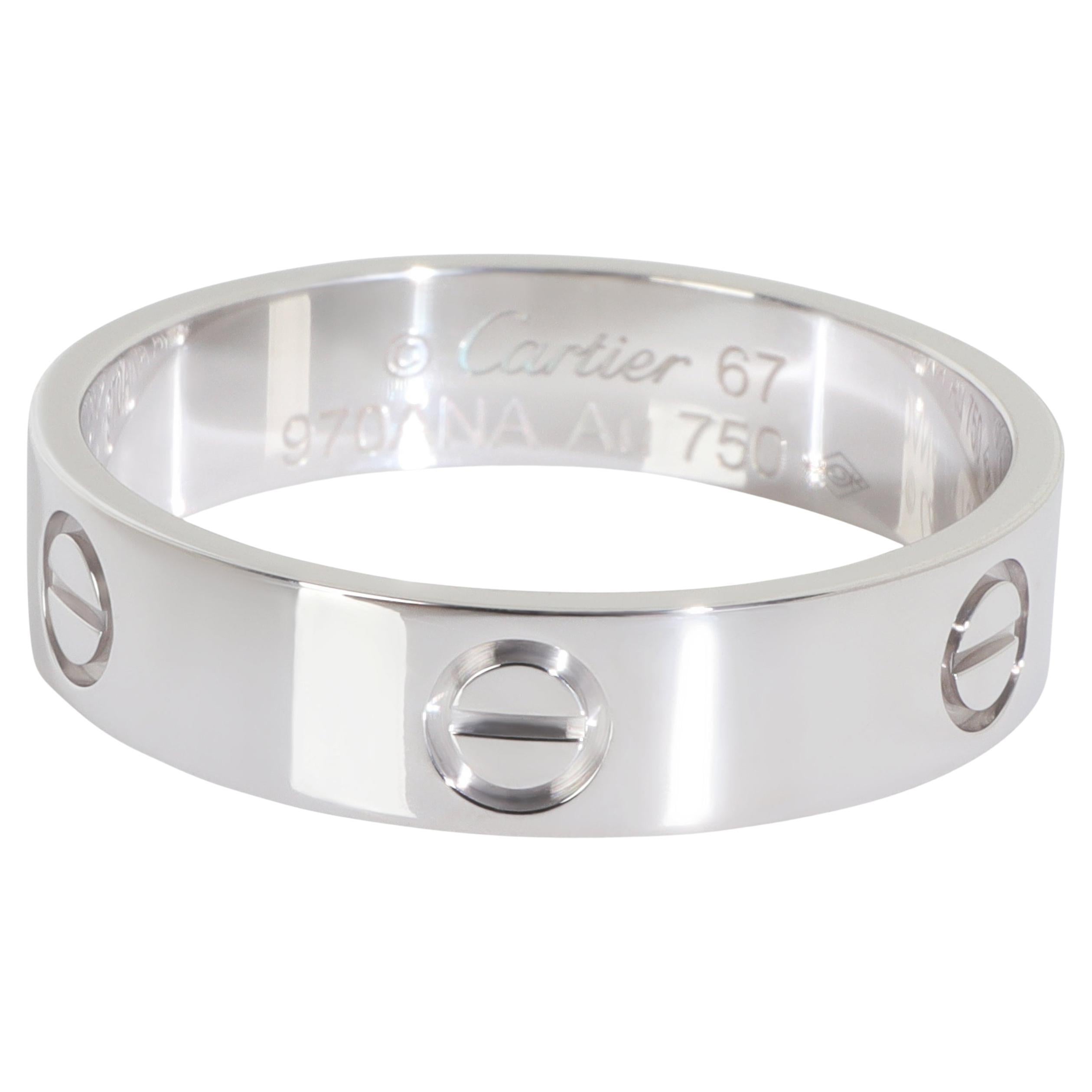 Cartier Oro Bianco  Anello dell
amore in vendita