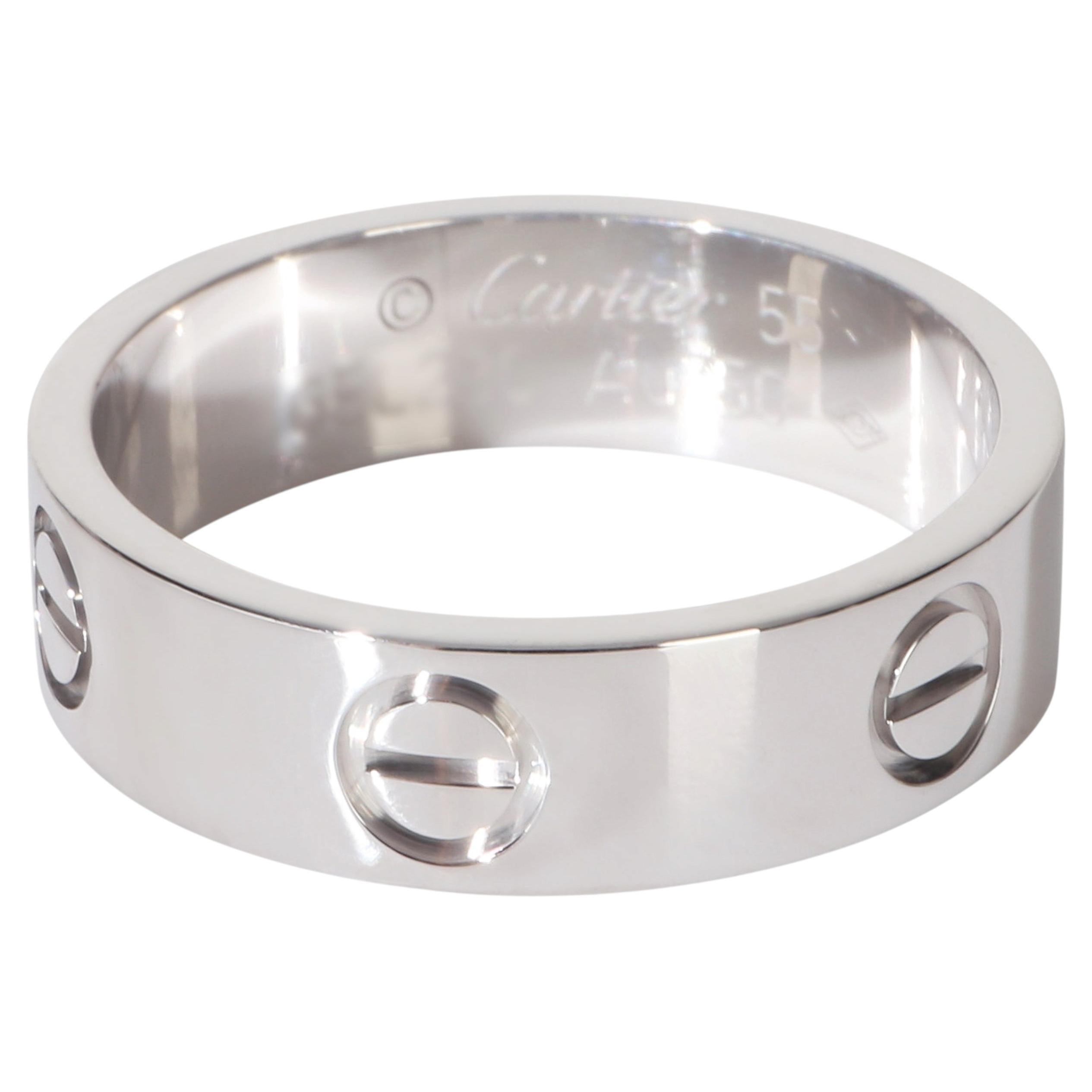 Cartier White Gold  Love Ring