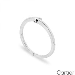 Cartier White Gold Menotte Bracelet