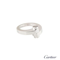 Cartier White Gold Menotte Ring