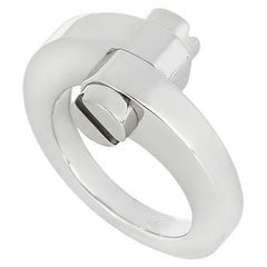 Cartier White Gold Menotte Ring