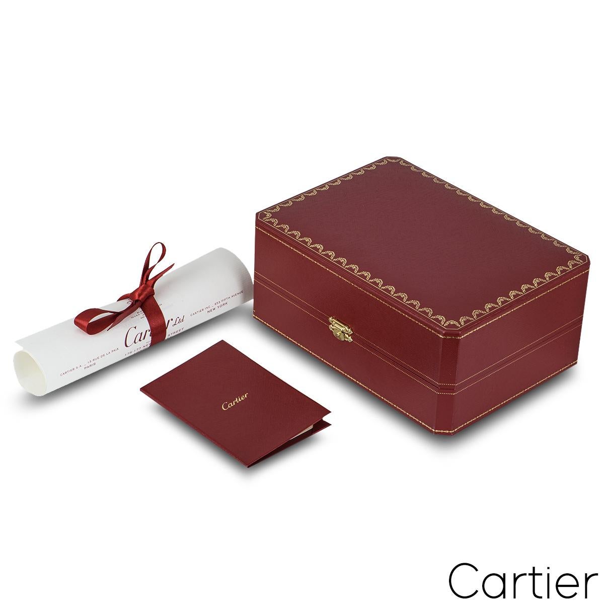 Women's Cartier White Gold Panthere De Cartier Bracelet 4.13ct H6001017