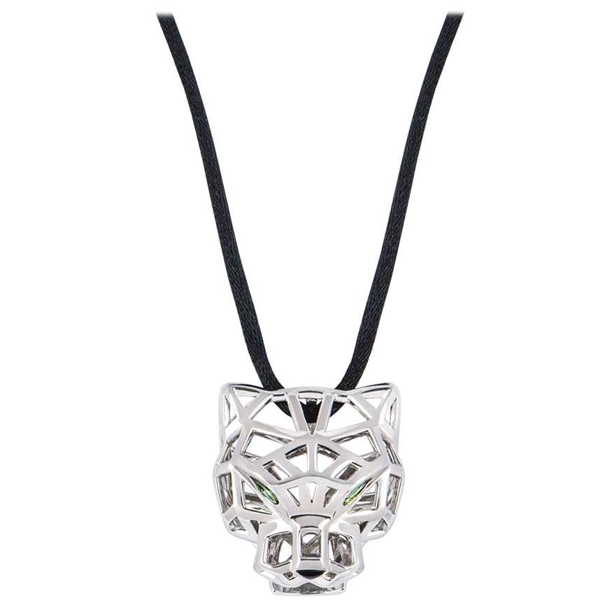 Cartier White Gold Panthere Necklace N7424211