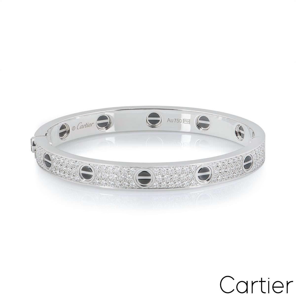 cartier armband weissgold