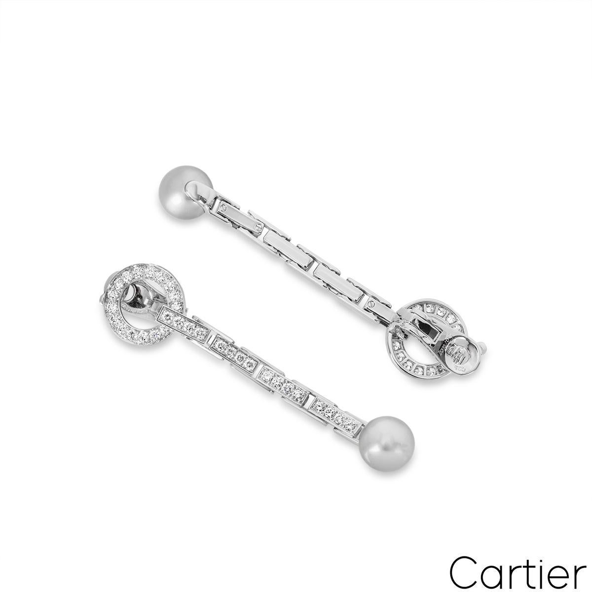 cartier agrafe earrings