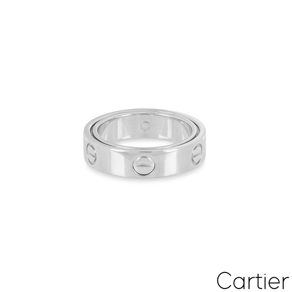 cartier plain gold ring