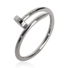 Cartier White Gold  Small Model Juste Un Clou Ring