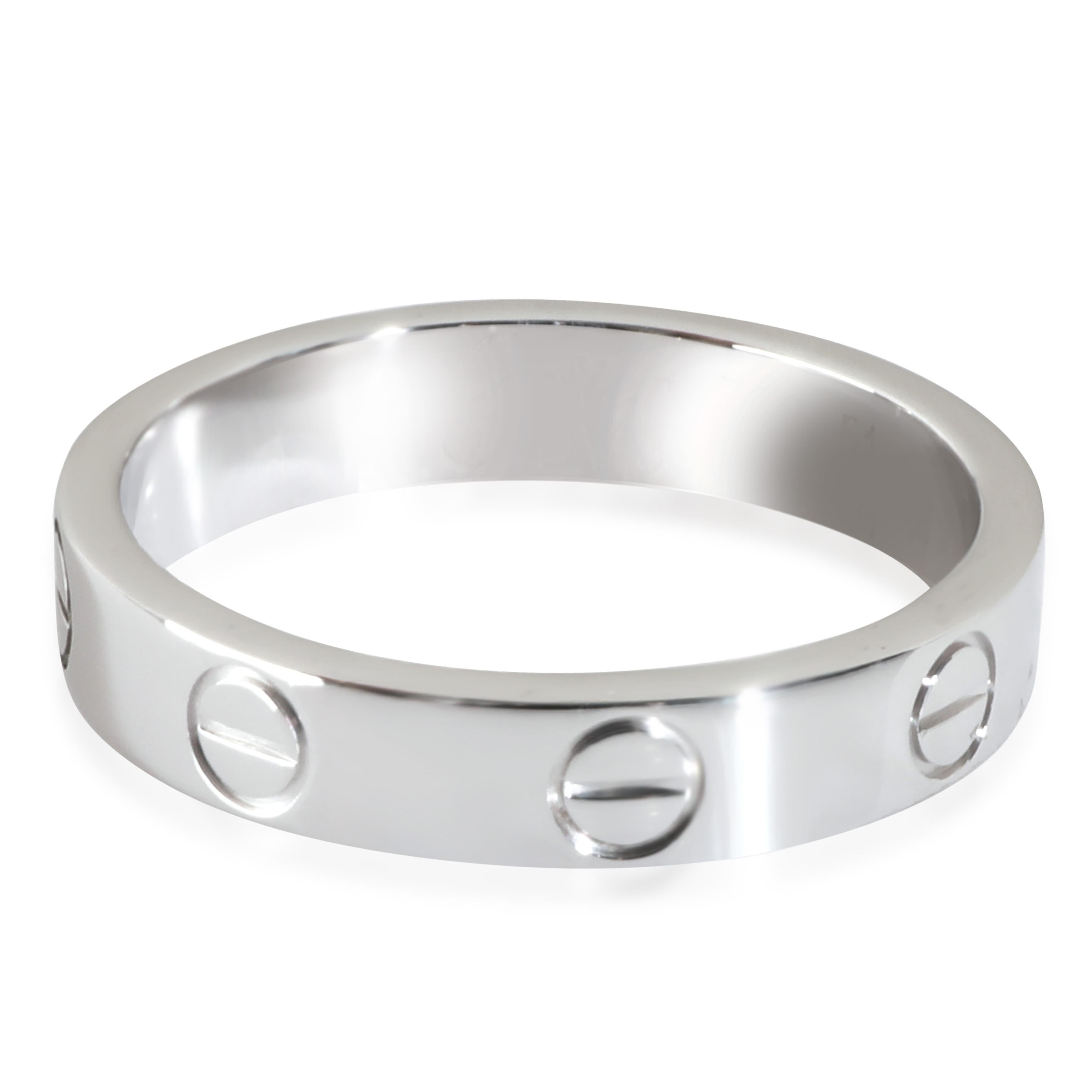 Cartier Oro Bianco  Fascia nuziale dell'amore

DETTAGLI PRIMARI
SKU: 145202
Titolo dell'elenco: Cartier Oro Bianco  Fascia nuziale dell'amore
Descrizione delle condizioni: La collezione Love di Cartier è l'emblema dell'iconicità, dai disegni