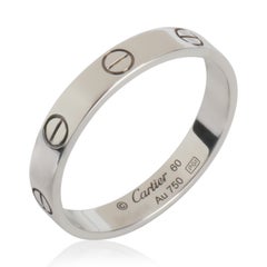 Cartier White Gold  Small Model Love Ring