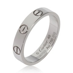 Or blanc de Cartier  Bague d'amour Model No