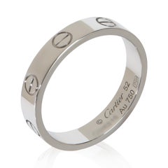 Cartier White Gold  Small Model Love Ring