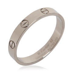 Cartier White Gold  Small Model Love Ring