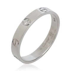 Cartier White Gold  Small Model Love Ring