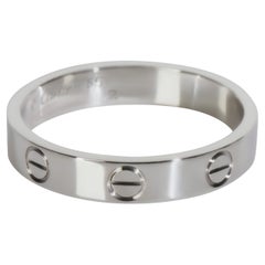 Cartier White Gold Small Model Love Ring