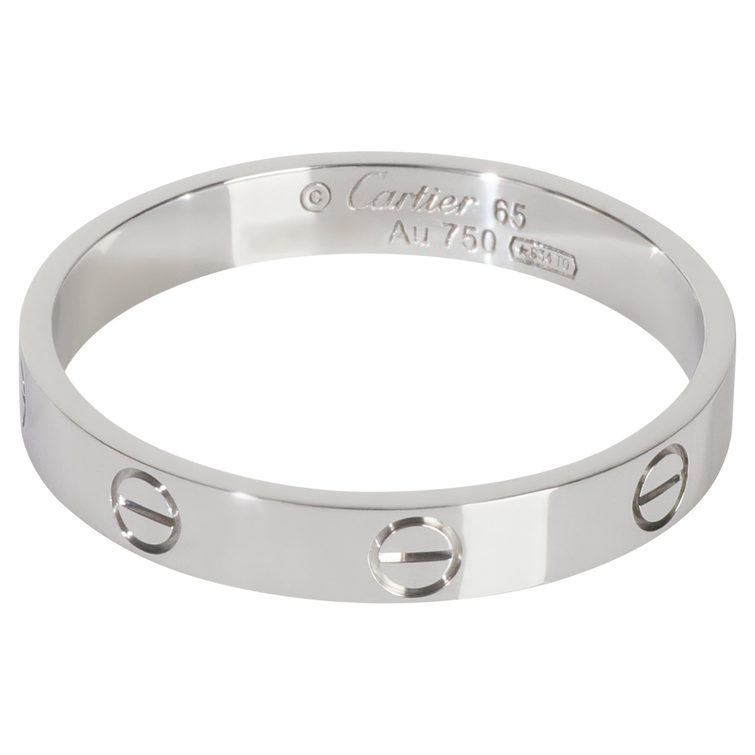 Cartier Oro Bianco  Anello dell
amore Model No.