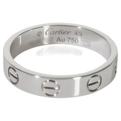 Or blanc de Cartier  Bague d'amour Model No