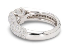 Cartier White Platinum Engagement Ring with 1.02 Carat Round Diamonds G VS2 GIA