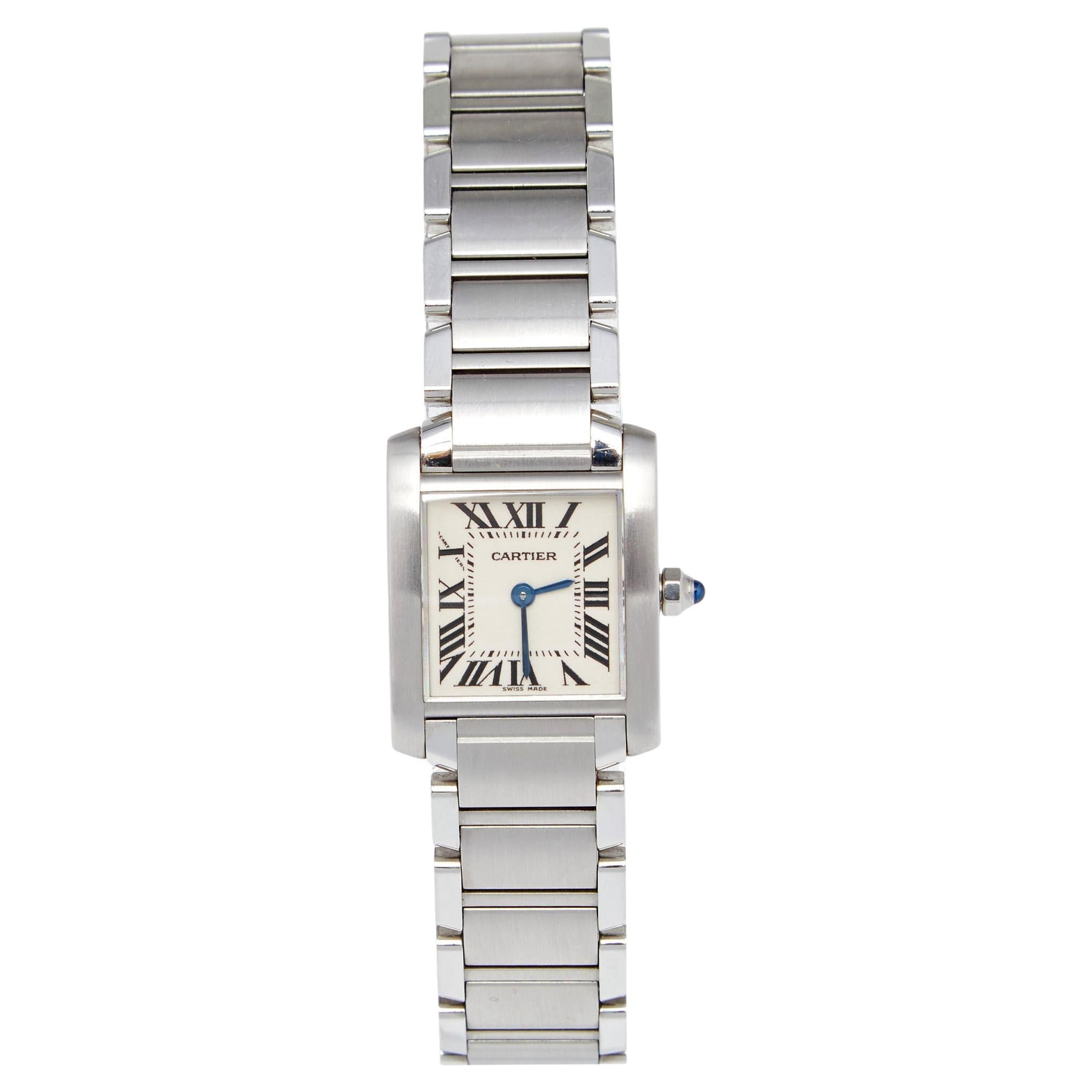 Womens Cartier Tank Watch - 8 For Sale 