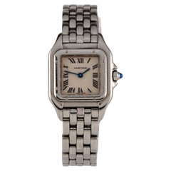 Cartier Women's Stainless Steel Panthere Quartz Watch Serviced 1320