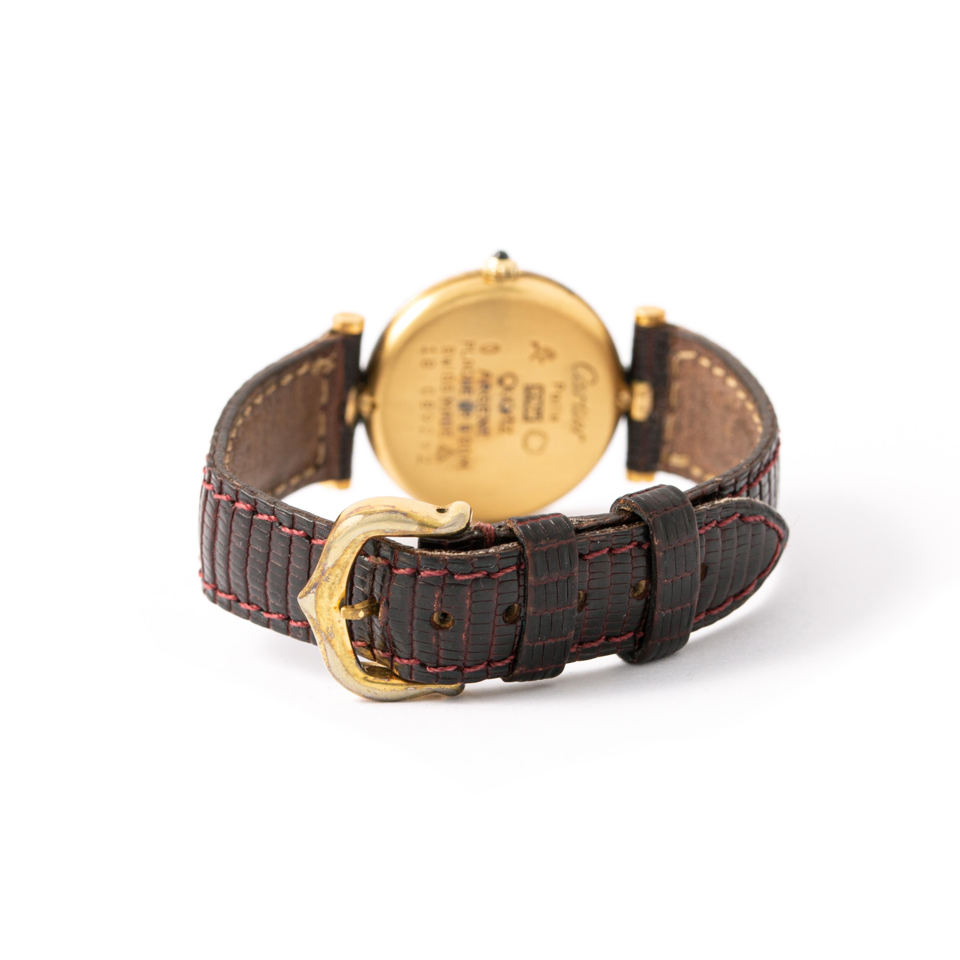 Cartier Armbanduhr Must Collection 1
