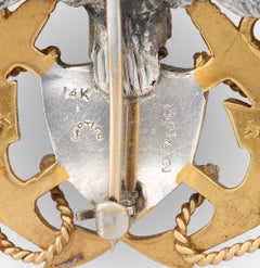 Cartier WWI Eagle Sweetheart Brooch