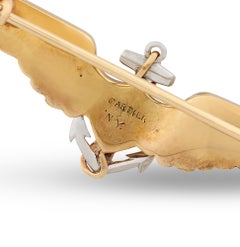 Cartier WWI Winged Sweetheart Brooch