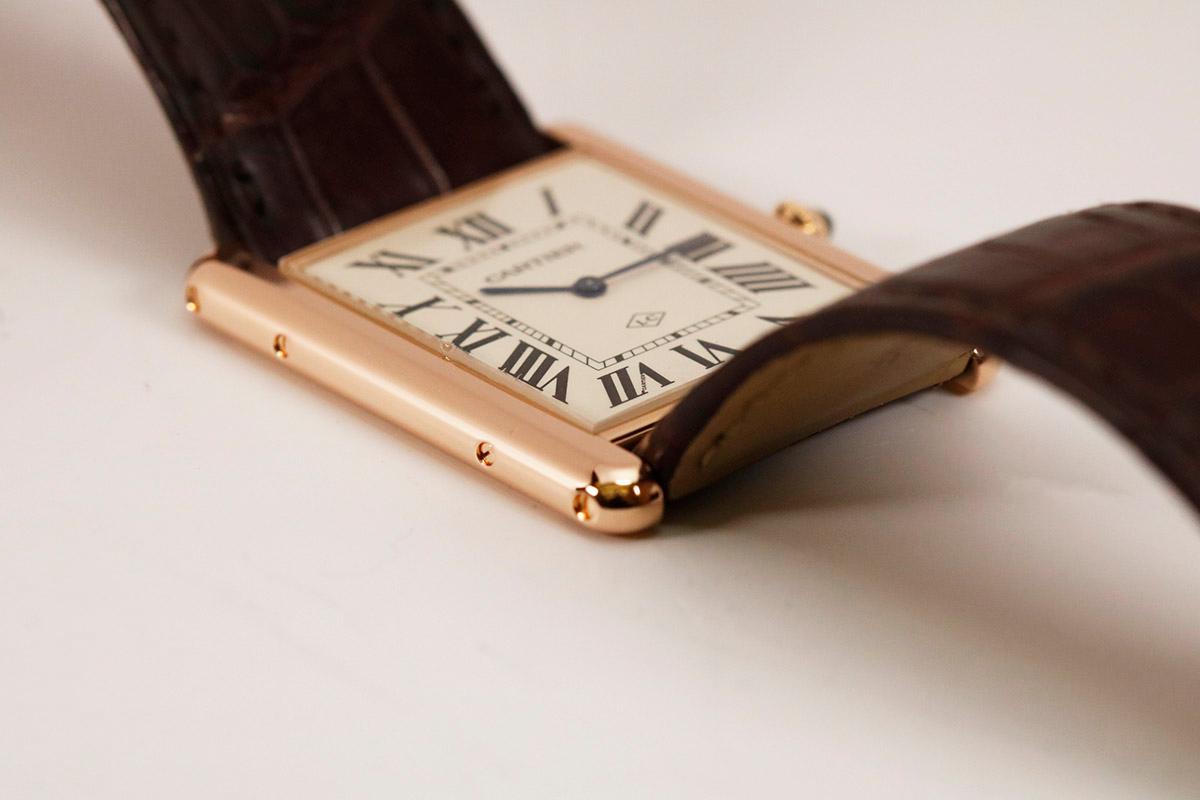 Cartier XL Tank Louis Collaborateur 2013 18k Rose Gold Wristwatch, Modern 1