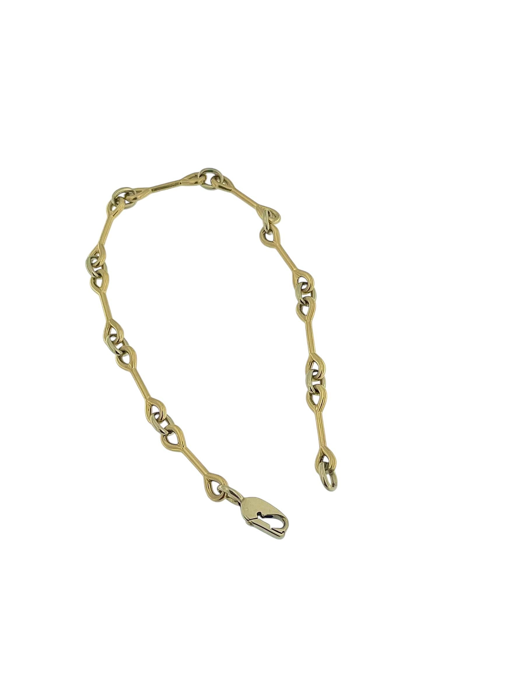 Women's or Men's Cartier Yellow and White Gold Bracelet