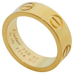 Cartier Yellow Gold 18k Love Ring