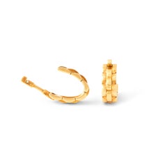 Cartier Yellow Gold 18K Panther Cufflinks