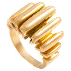 Cartier Yellow Gold 18K Ring, 1950s