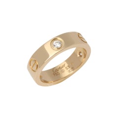 Cartier Gelbgold 3 Diamanten Liebesring