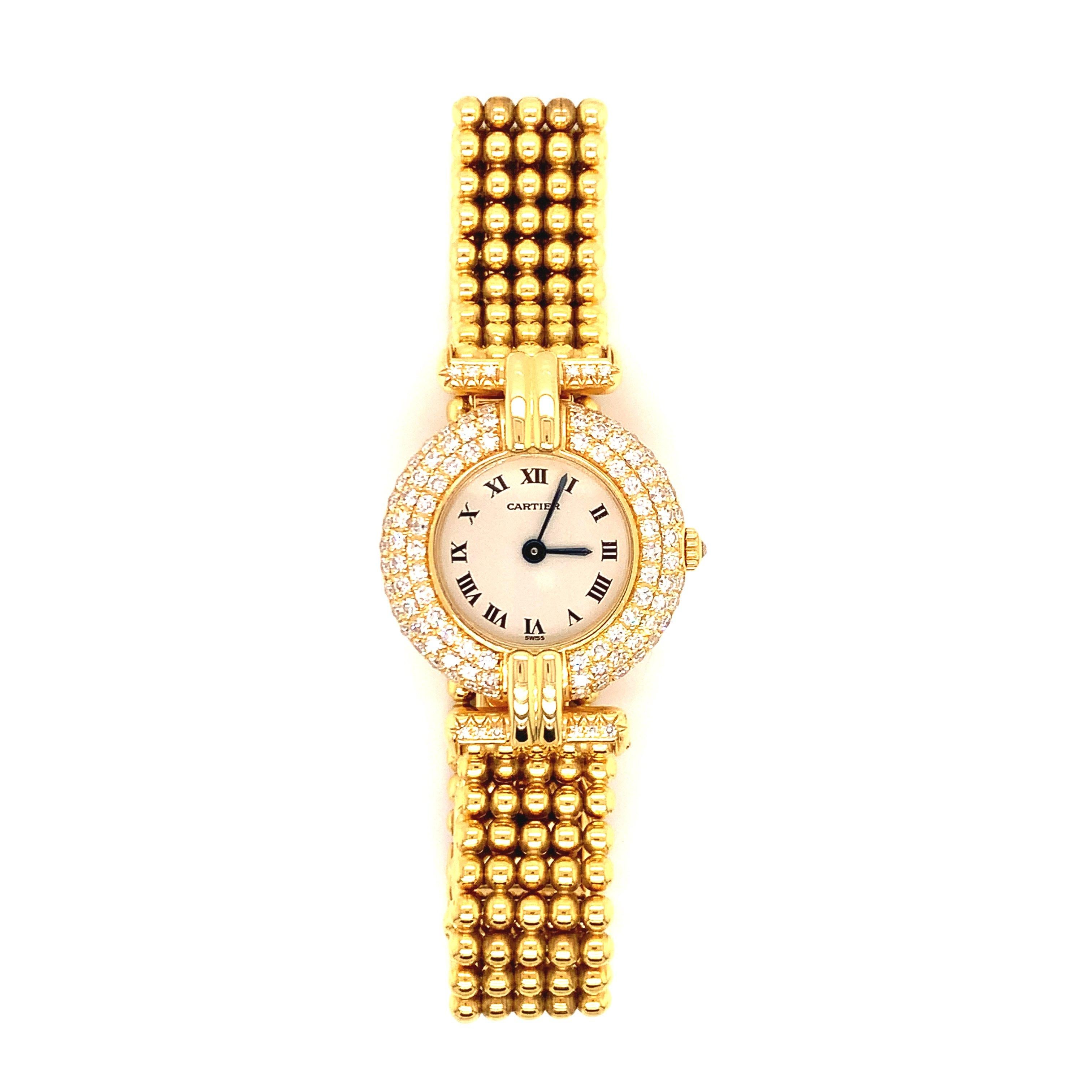 cartier dice watch