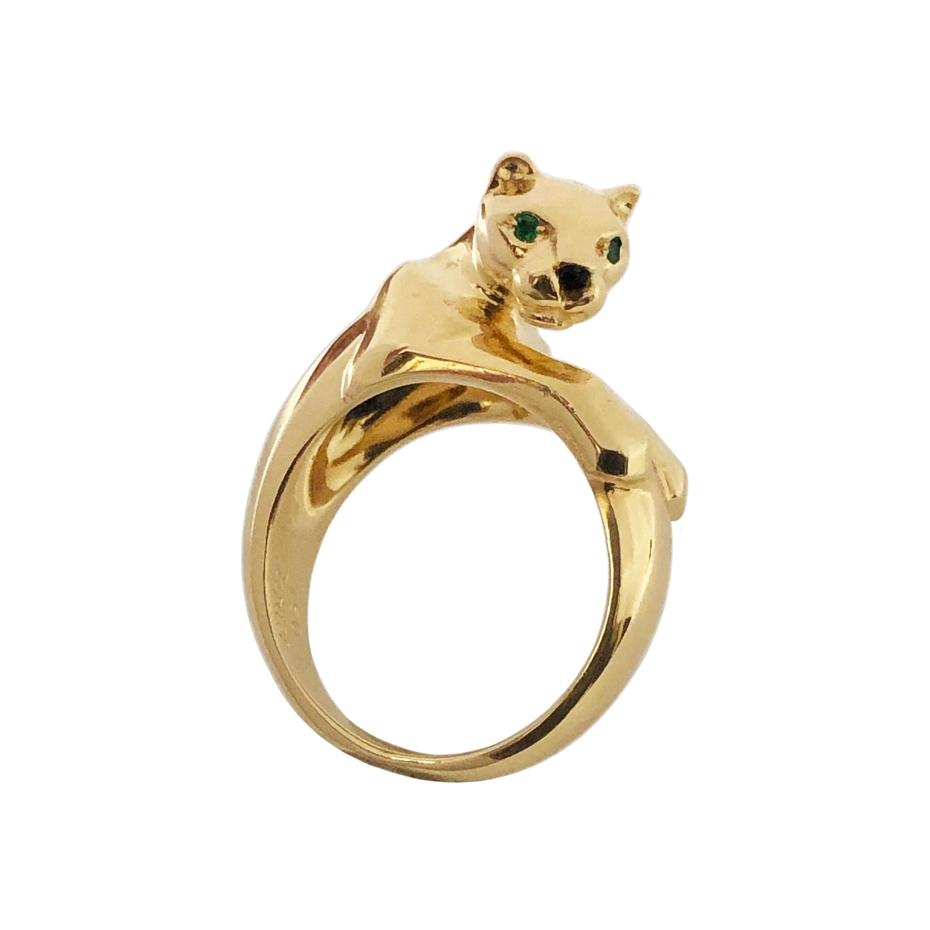 cartier panther ring