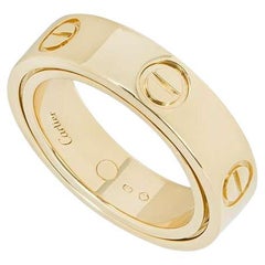 Cartier 18k Yellow Gold Astro Love Ring, Size 50, France, 21st Century
