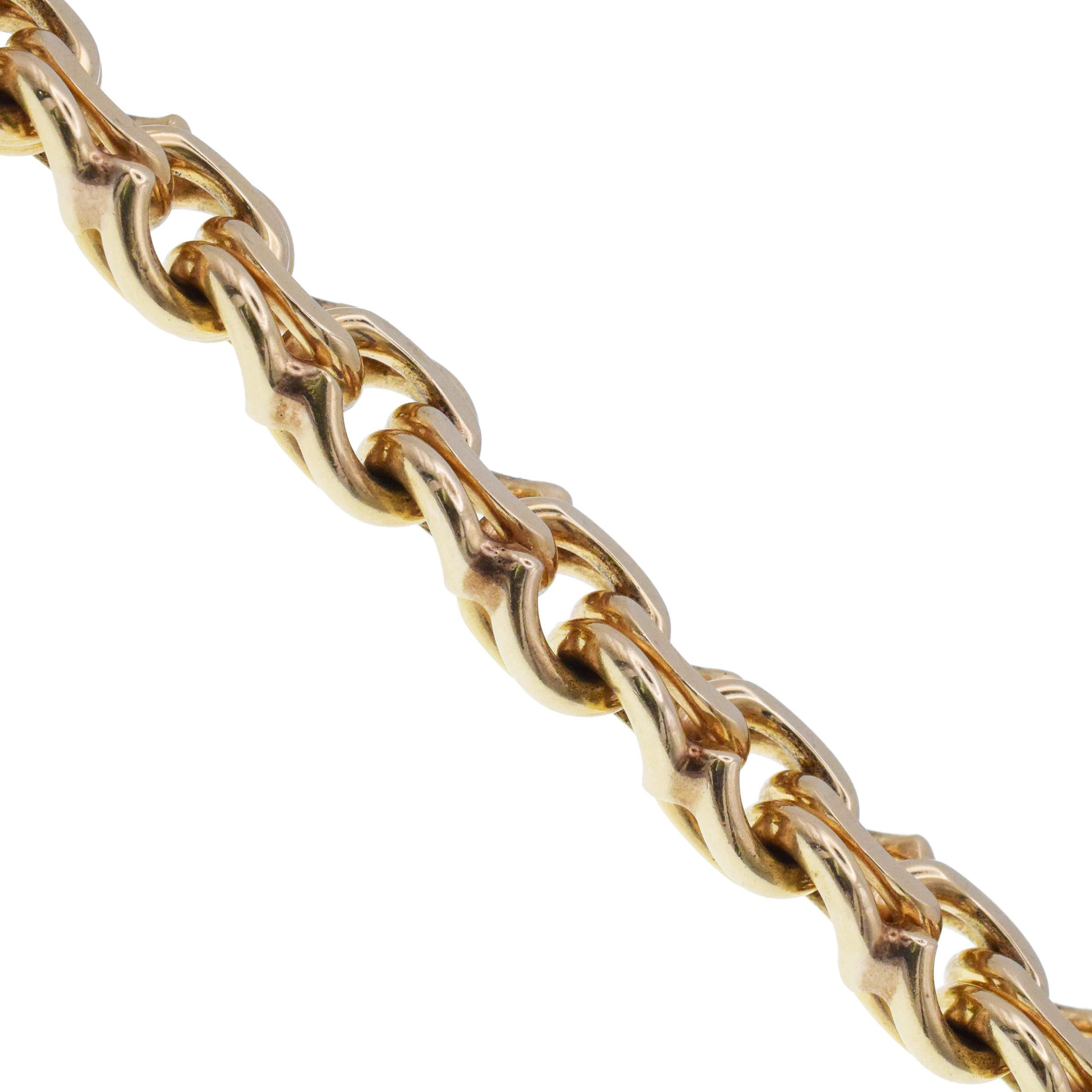 Cartier  Bracciale a catena Bismark in oro giallo 5