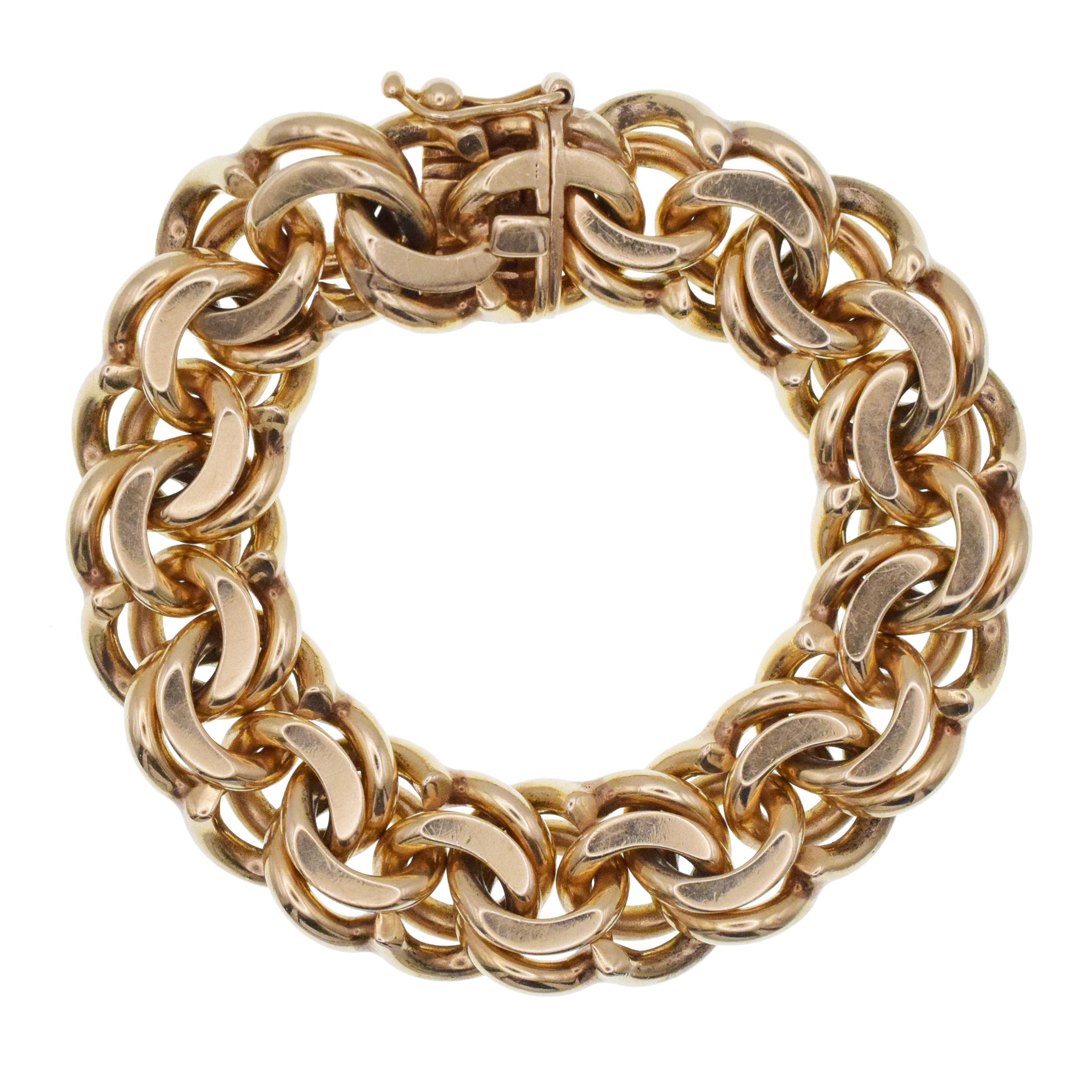 Cartier  Bracciale a catena Bismark in oro giallo 1
